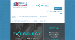 Desktop Screenshot of profile-strategies.com